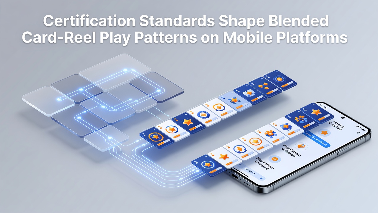Analytics dashboard showing play pattern shifts in certified mobile games